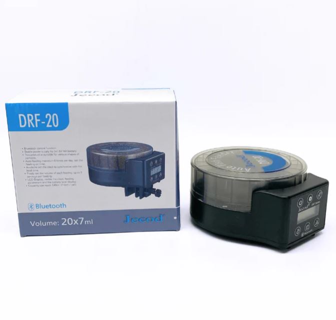 Jebao - DRF-20 - mangiatoia automatica con connessione Bluetooth e display LCD