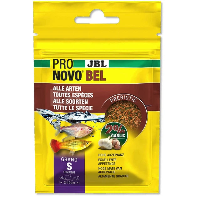JBL - ProNovo Bel Grano S - Mangime base in granuli per tutti i pesci ornamentali da 3 a 10cm