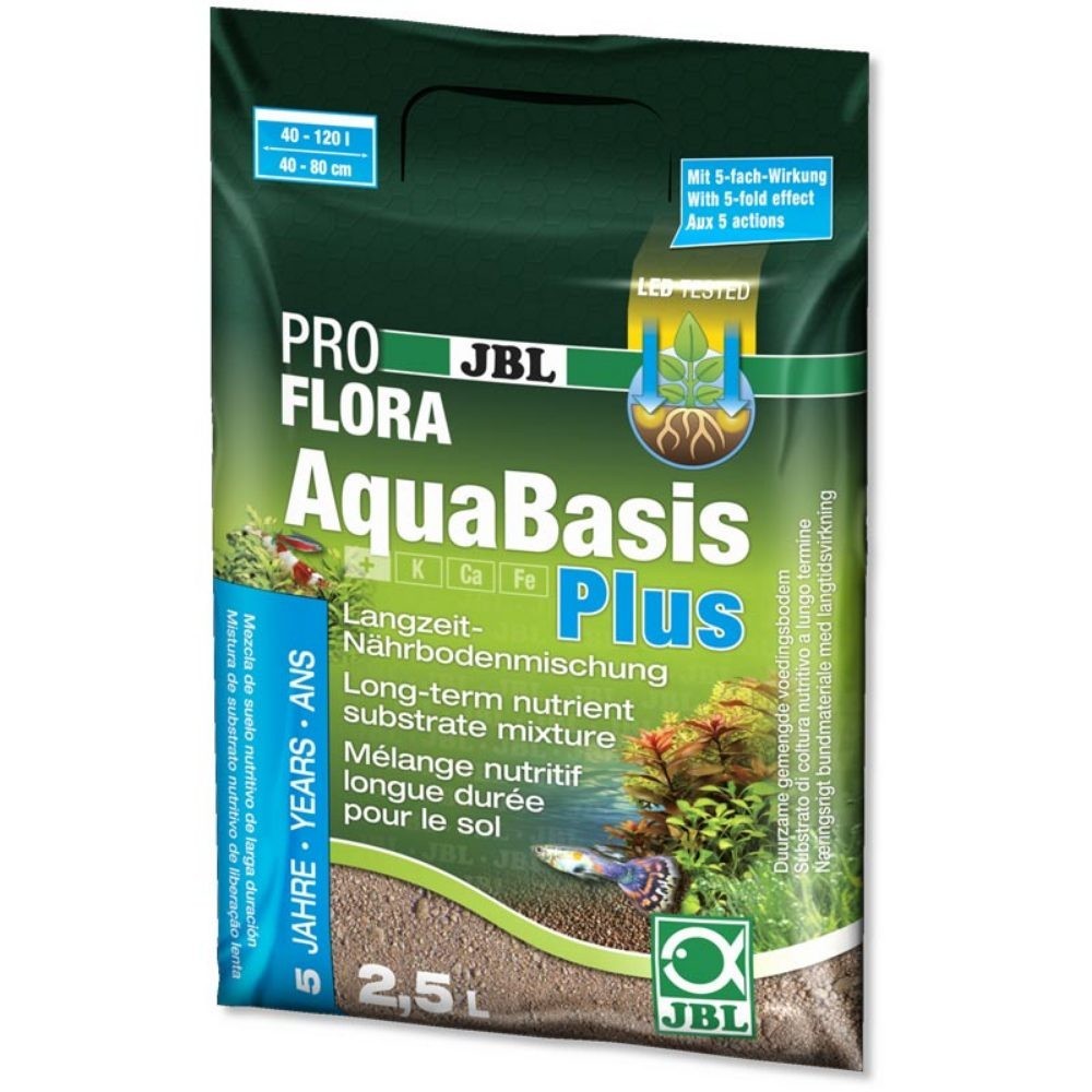 JBL - ProFlora Aquabasis Plus - Miscela nutriente a lungo termine del substrato