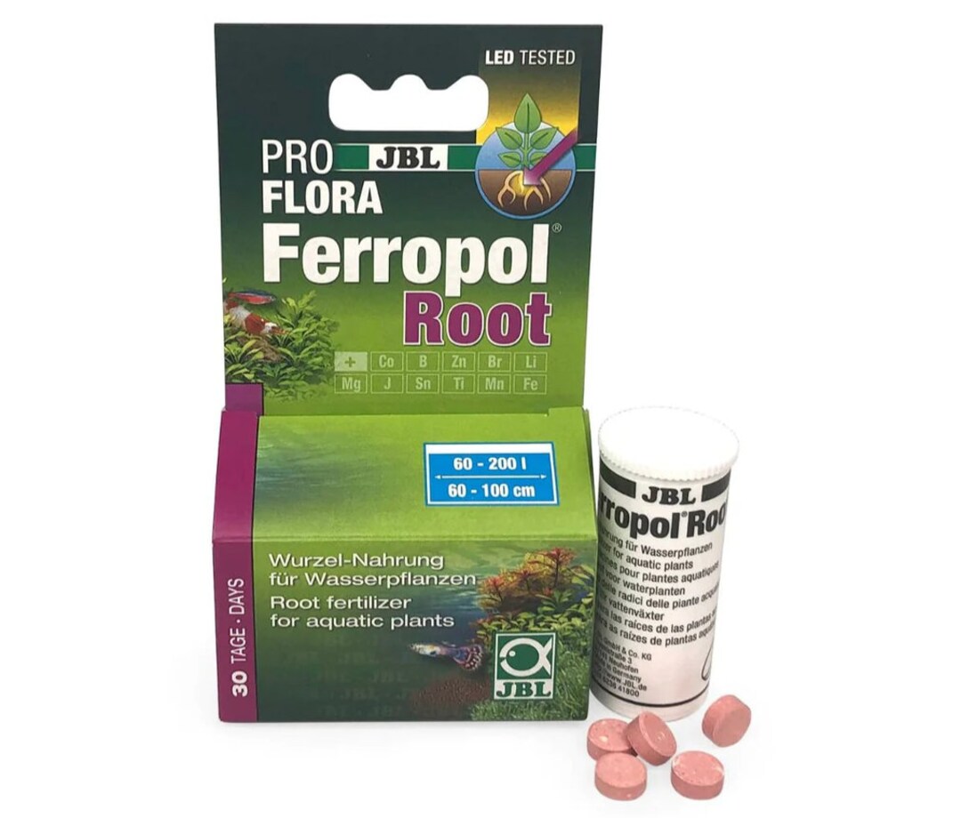 JBL - ProFlora Ferropol Root 30cpr - fertilizzante in compresse giornaliero
