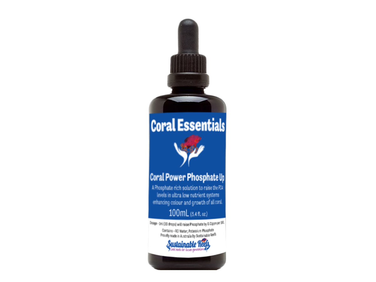 Coral essentials - Coral Power Phosphate 100ml Integratore di Fosfato per Acquari Marini
