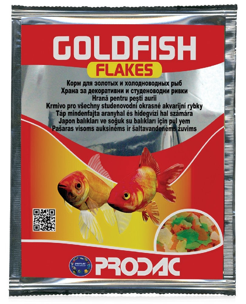 Prodac - Goldfish Flakes Mangime in Scaglia per pesci rossi Busta da 12 gr