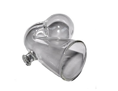 Aquili - Ampolla in vetro soffiato per test CO2 continui