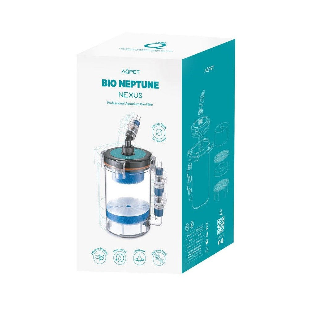 AQPet - BioNeptune NEXUS – Prefiltro esterno per acquari