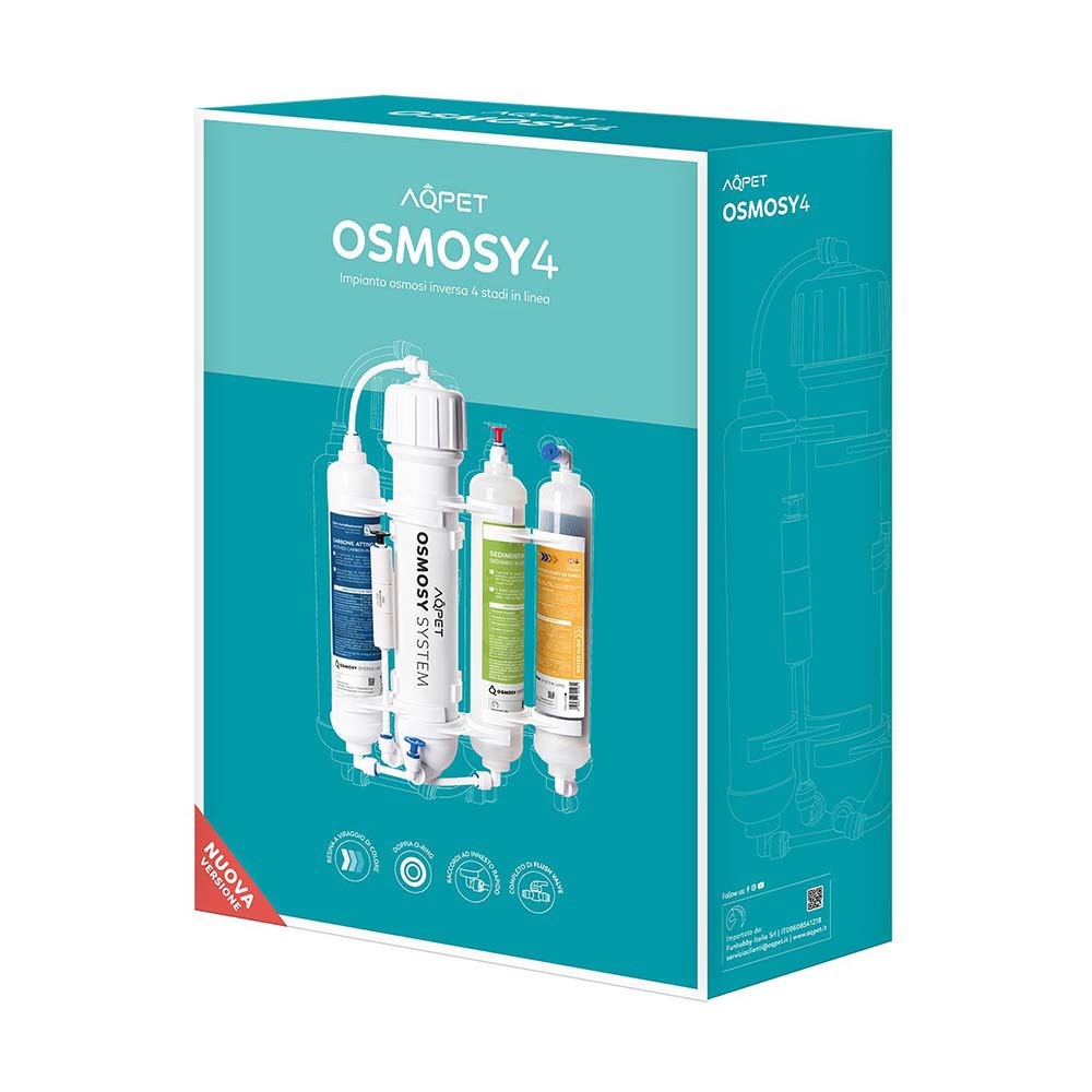 Aqpet - Osmosy4 Line Impianto Osmosi in linea 4 stadi