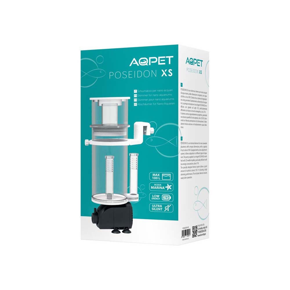 Aqpet - Poseidon XS - Schiumatoio Interno appeso per acquari fino a 100 litri