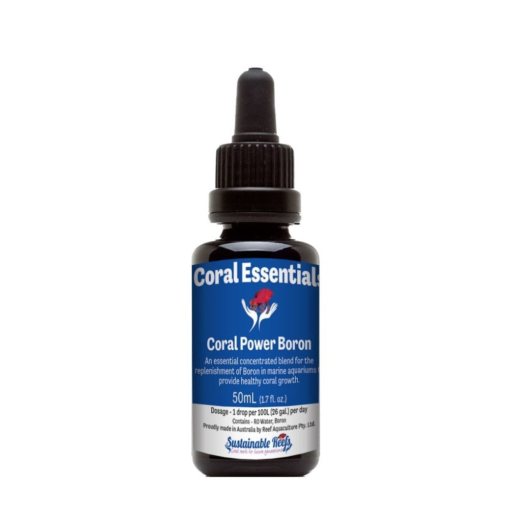 Coral Essential - Coral Power Boron 50ml Integratore di Boro per Acquari Marini