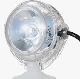 Fishguard - Bubble Led Mini Lamp Led Sommergibile con Predisposizione per areatore