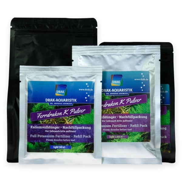 Drak - Ferrdrakon K fertilizzante completo di potassio Refill Per 1000ml