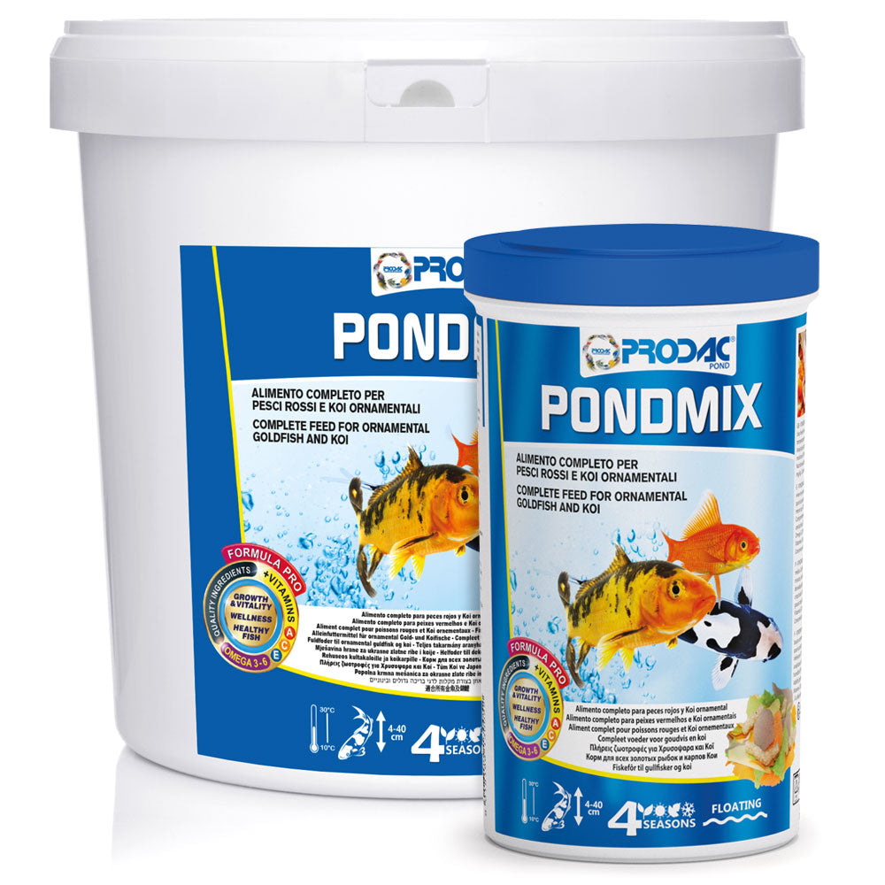 Prodac - PondMix 1000gr Alimento completo per pesci rossi e koi ornamentali