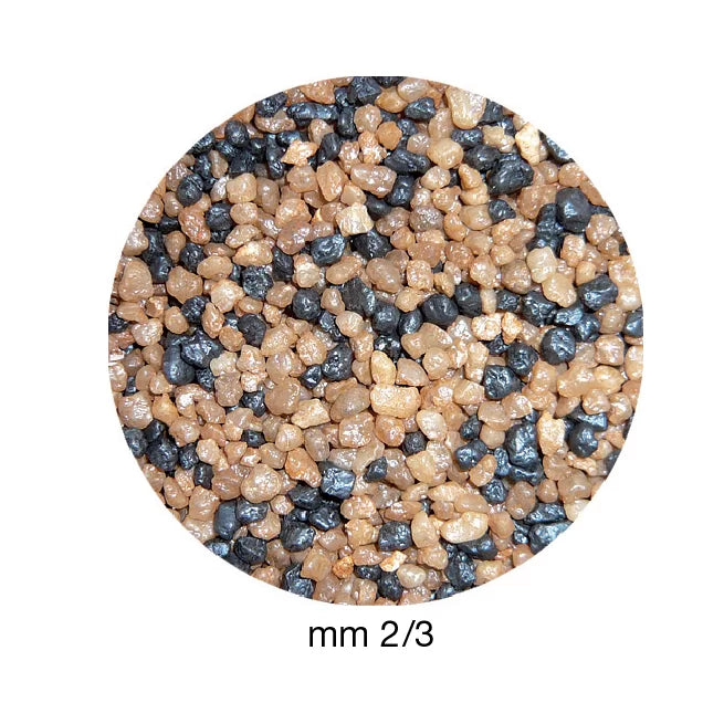 BluBios - Ghiaia Quarzo Ceramizzato Amazzonia Mix 2-3mm 5kg