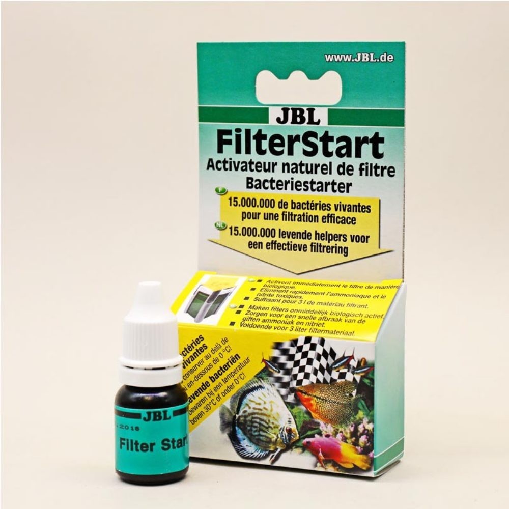 JBL - Filter Start 10ml 15 MILIONI DI AIUTANTI VIVI PER OGNI FILTRO.