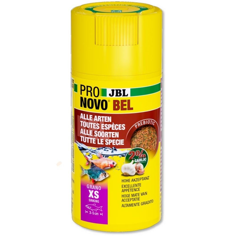 JBL - ProNovo Bel Grano XS - Mangime base in granuli per tutti i pesci ornamentali da 3 a 5cm