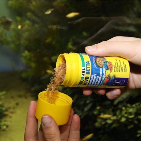 JBL - ProNovo Betta Flakes S 100ml - fioccato di base per Betta da 3 a 10cm