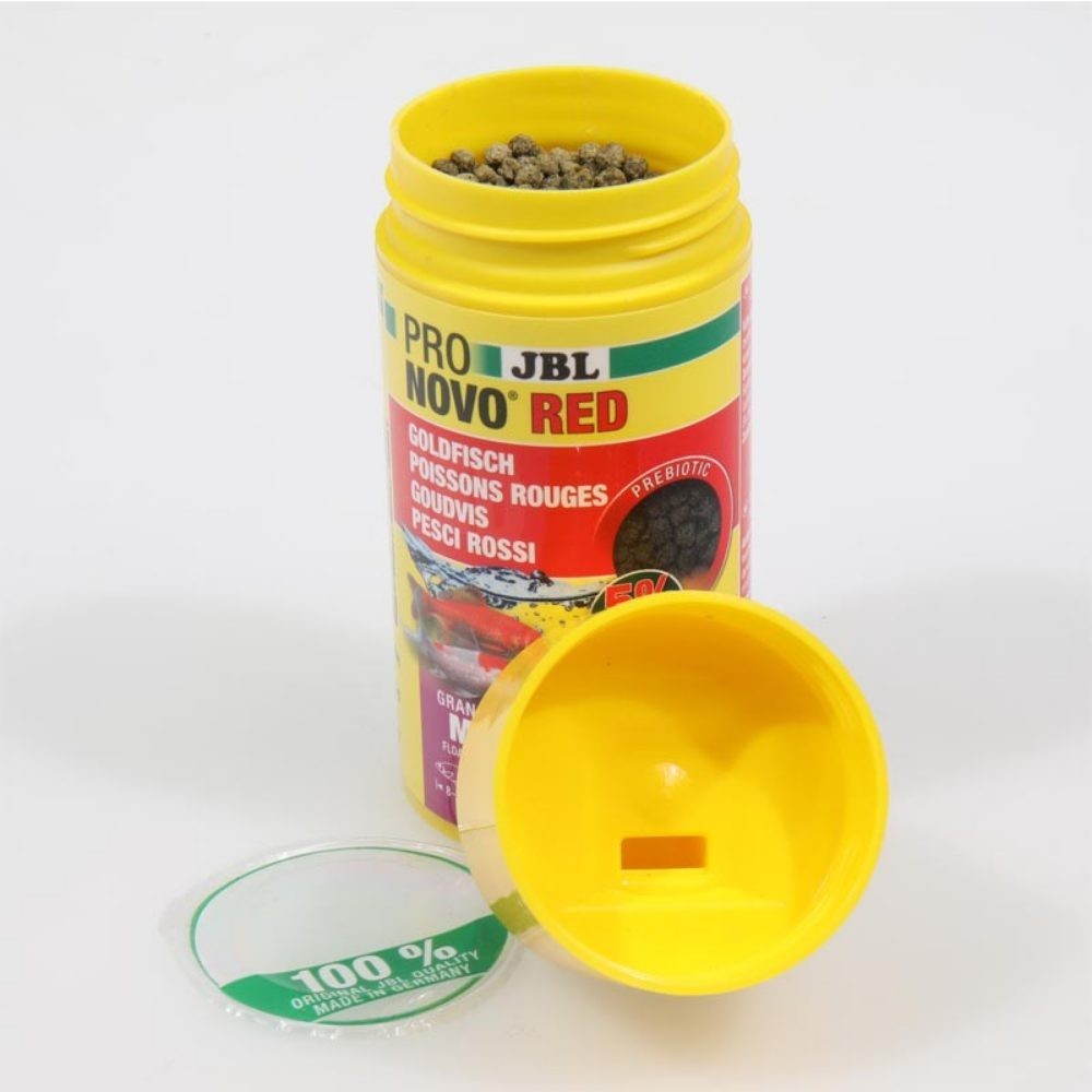 JBL - ProNovo Red Grano M - Mangime base in granuli per tutti i pesci rossi da 8 a 20cm