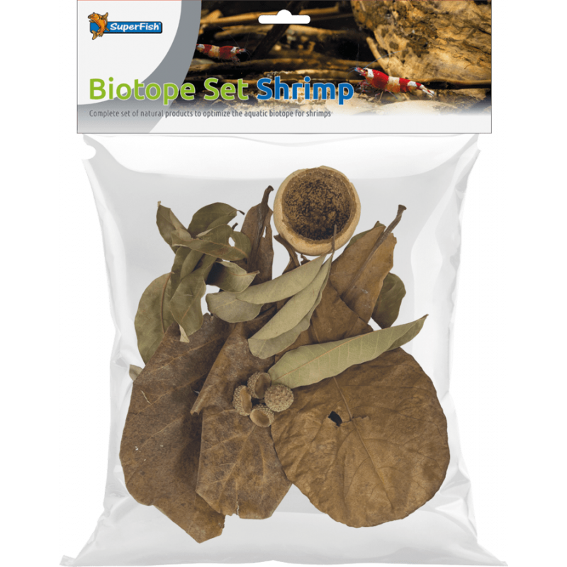 SuperFish - Biotope Set Shrimp per ricreare biotopo adatto a gamberi e caridine