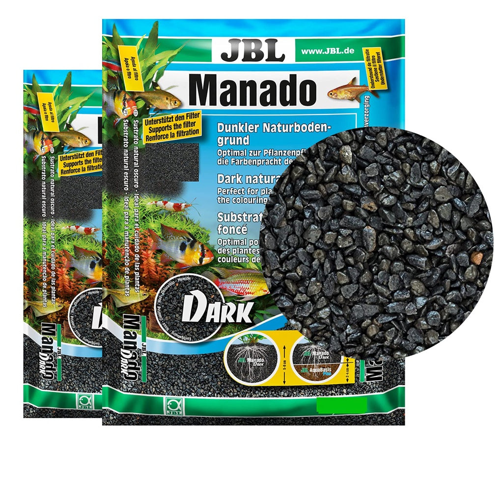 JBL - Manado Dark 1,5-2,5mm - Substrato per acqua dolce 5 litri