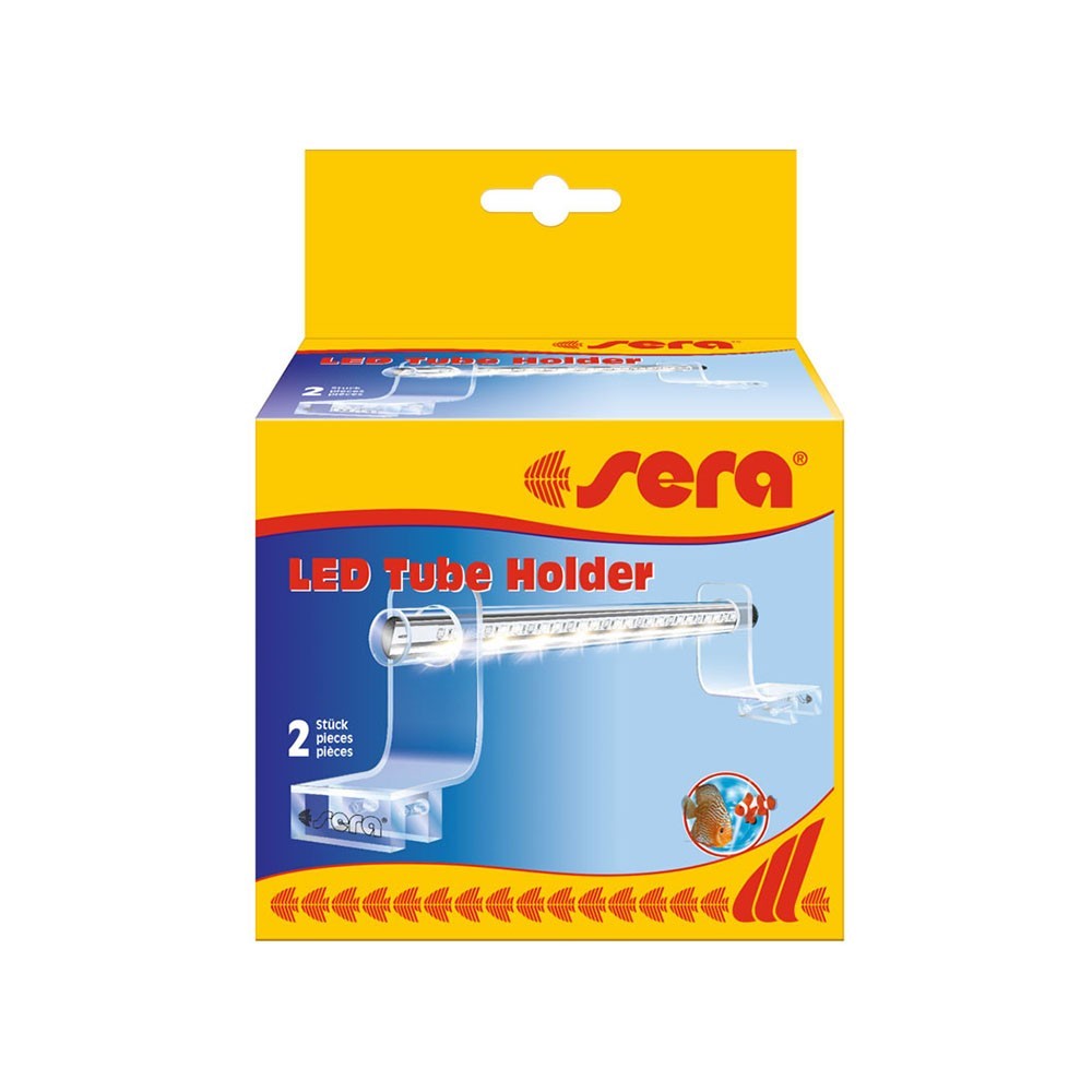 Sera - LED X-Change Tube Holder Clear - Supporti per Montaggio Bordo Vasca