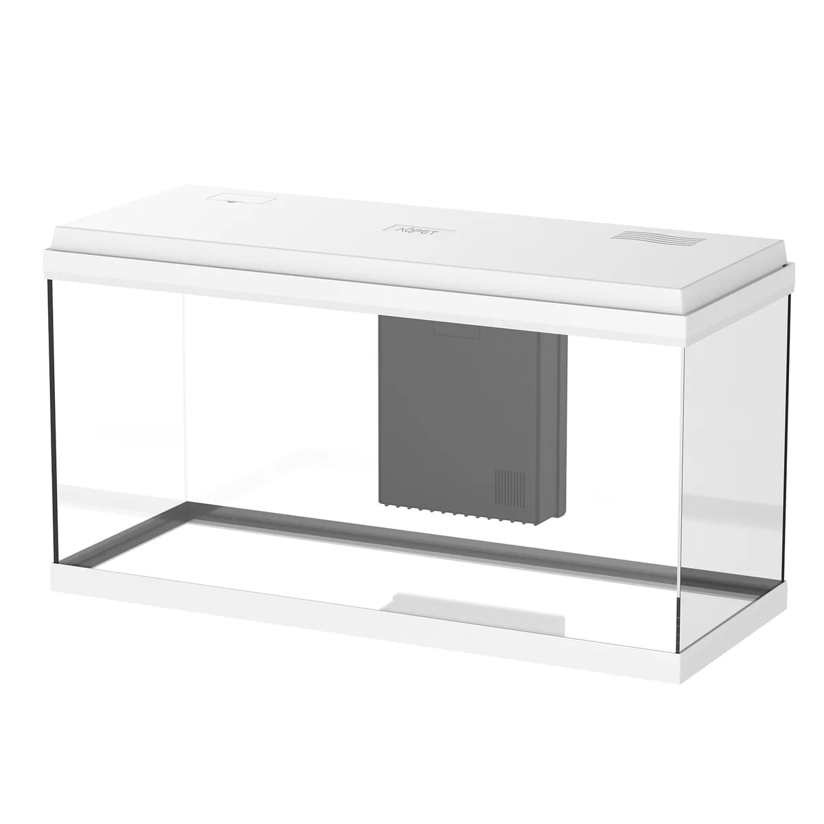 Aqpet - PREVENDITA Simply LED 100 Set Acquario Acqua Dolce Completo Di Doppia Luce LED, Filtro E Riscaldatore 100L