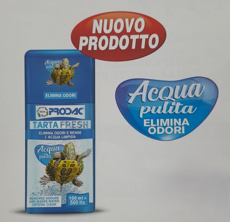 Prodac - Tartafresh 100ml Elimina Odori per Tartarughe acquatiche