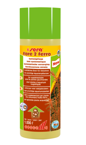 Sera Flore 2 Ferro - Integratore di ferro per acquari piantumati 250ML
