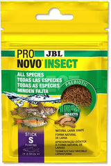 JBL - ProNovo Insect Stick S 20ML - Mangime Prebiotico per tutte le specie 10gr