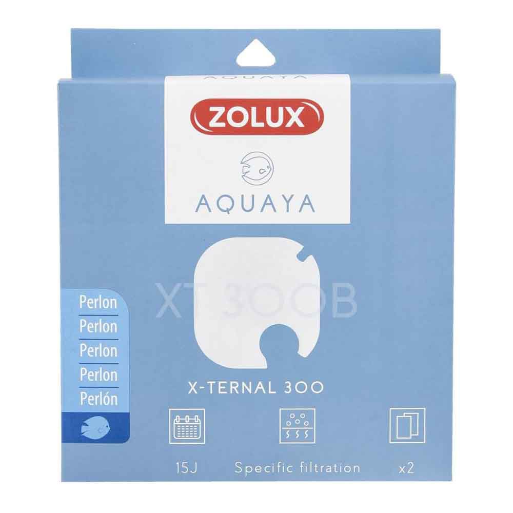 Zolux - Aquaya Ricambio Lana Perlon Filtro Esterno X-Ternal 300 2pz