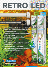 Aquadistri - Retro Led  Bright - Tubo LED per acquari piantumati