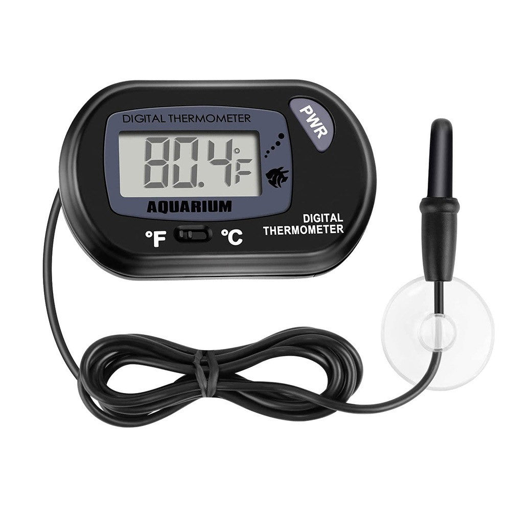 BluBios - Termometro Interno/Esterno con Sonda per Acquari e Terrari
