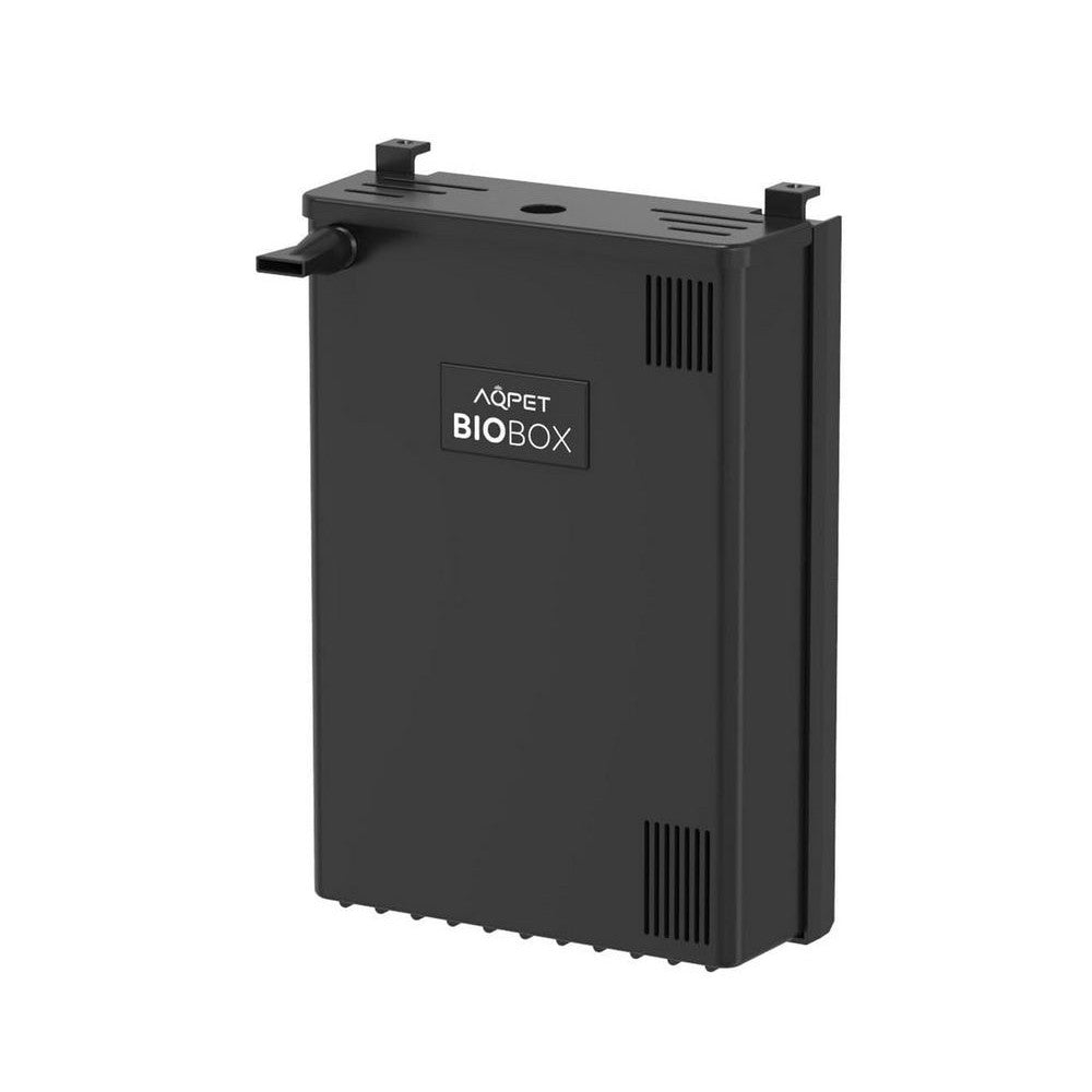 Aqpet Simply LED 60 nero - acquario cm60x30x39h completo di filtro, illuminazione e riscaldatore