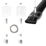Aquael -Leddy Slim Hanger - Kit di Sospensione per Plafoniere Leddy Slim