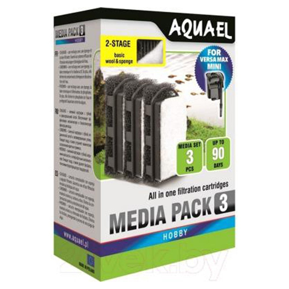 Aquael - Standard Media Pack per Filtri Versamax Mini