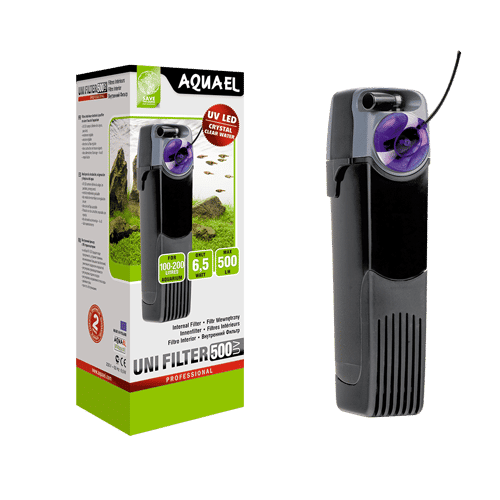 Aquael - Uni Filter UV Filtro Interno Completo di Lampada UV