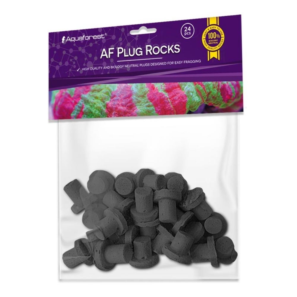 Aquaforest - AF Plug Rocks 24pz - Basette ad innesto per Talee vari colori