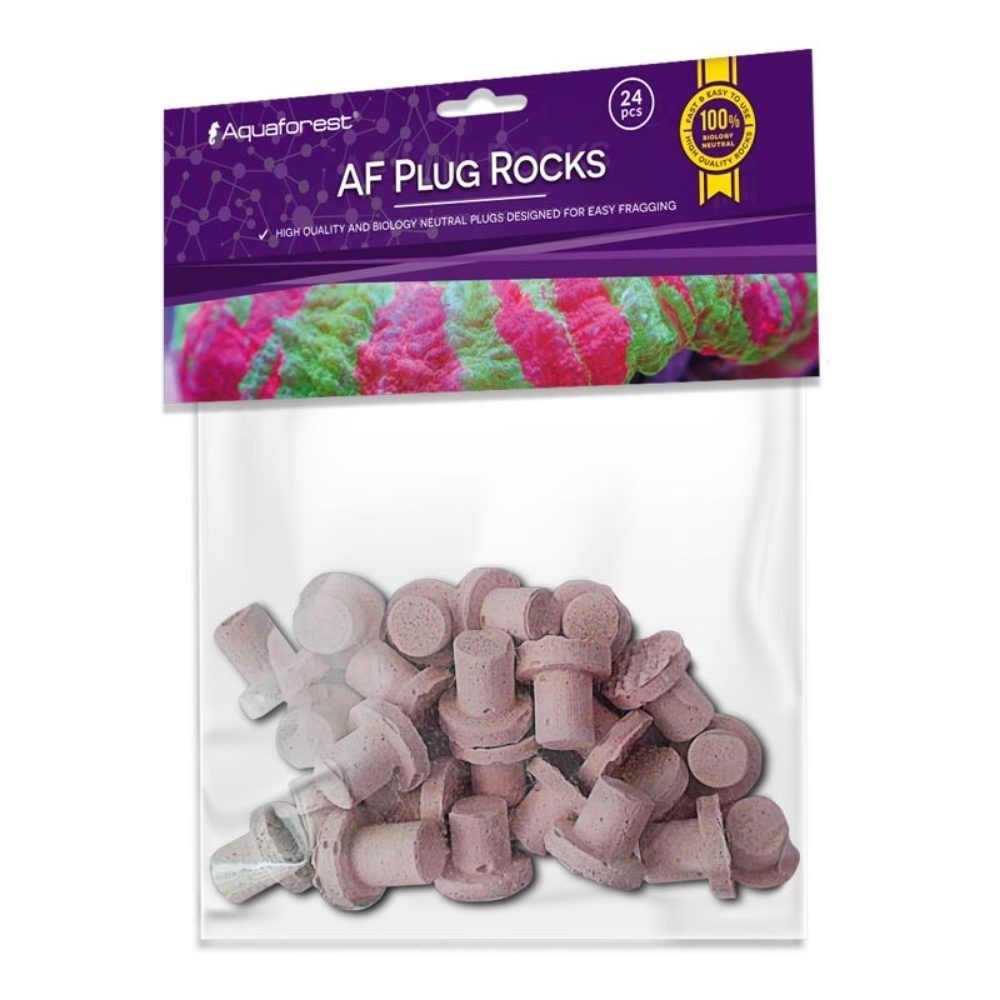 Aquaforest - AF Plug Rocks 24pz - Basette ad innesto per Talee vari colori