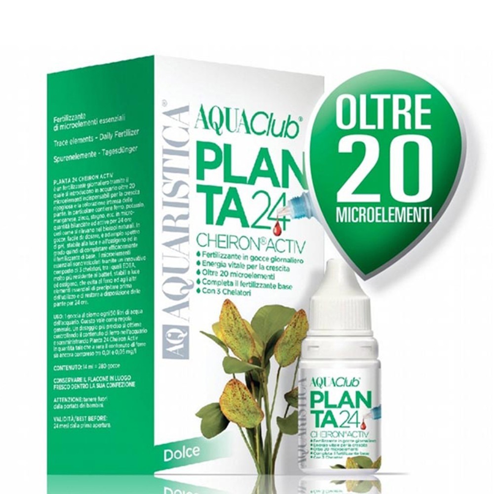 Aquaristica - Planta 24 Integratore Giornaliero per piante 14ml