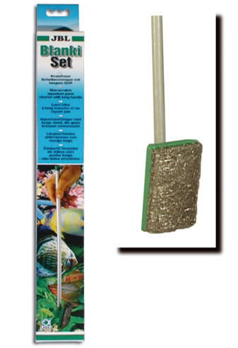 JBL - BlankiSet Spazzola non Graffiante Per Pulizia Vetri con Manico Lungo