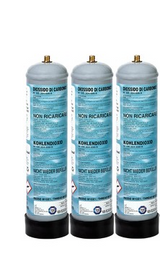 Bombola Co2 usa e getta filetto 10*1