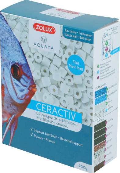 Aquaya - Ceractiv Cannolicchi per filtraggio biologico 700gr