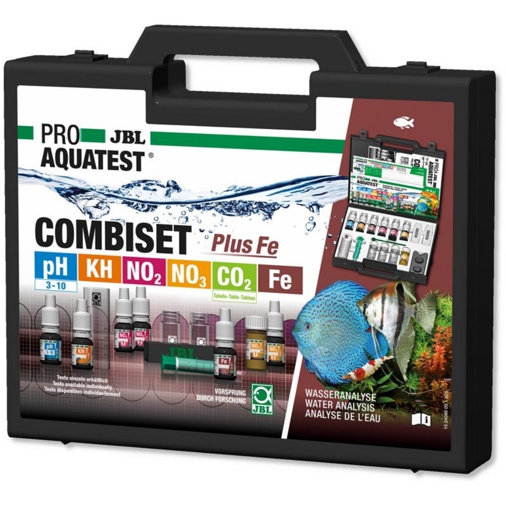 JBL - ProAquatest CombiSet Plus valigetta con Ferro