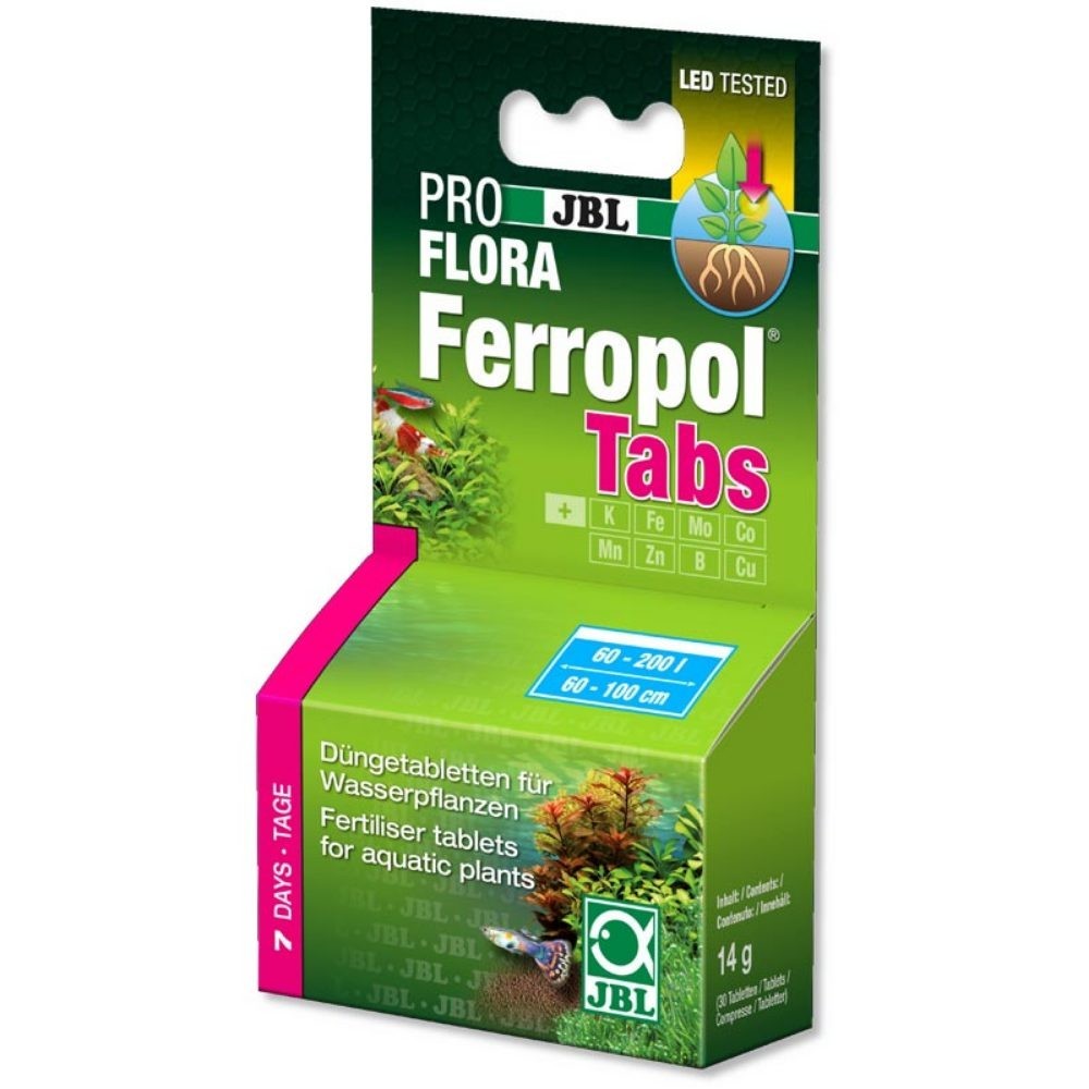 JBL - ProFlora Ferropol Tabs 30pz - fertilizzante in compresse