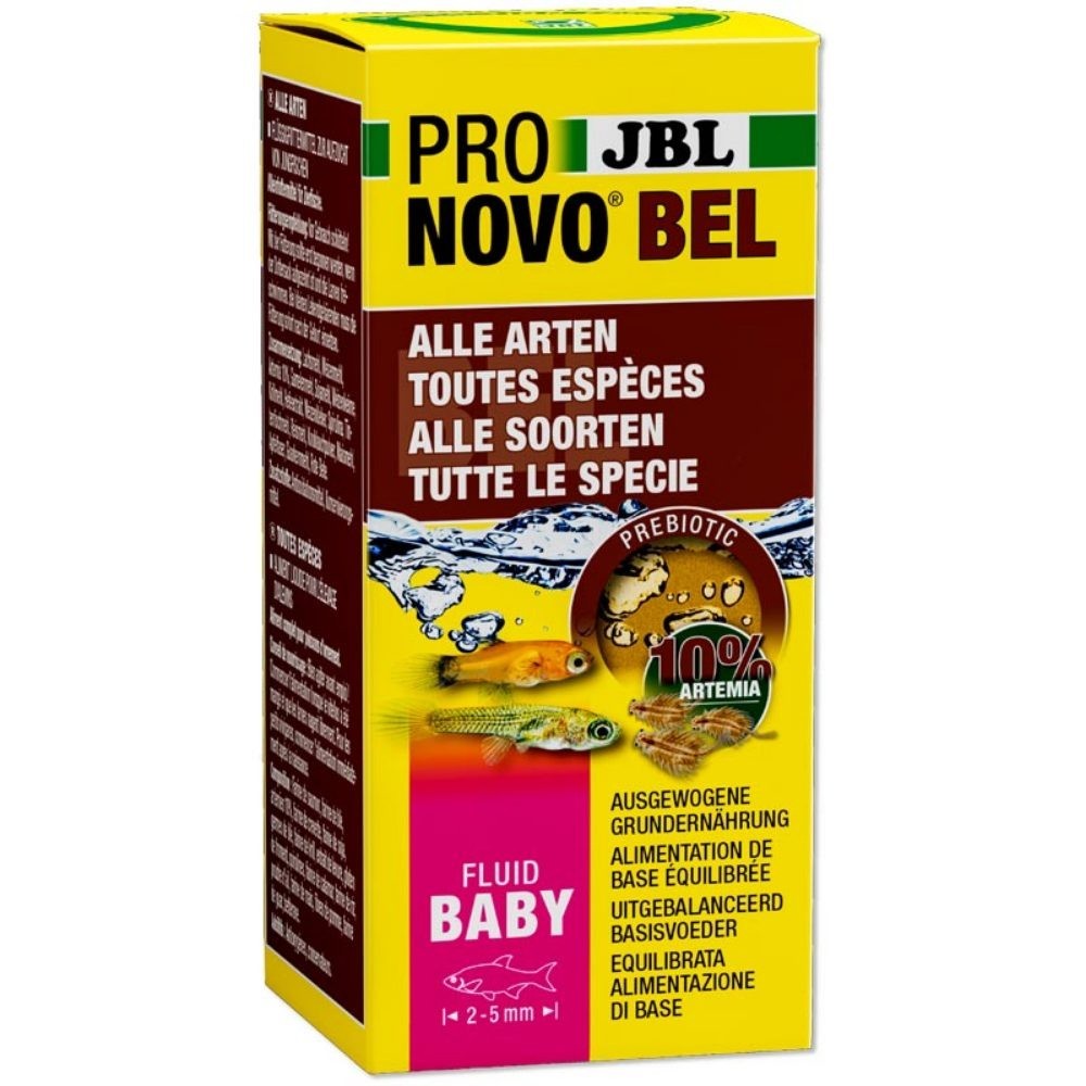 JBL - ProNovo Bel Baby Fluid 50ml - Mangime liquido per avannotti di pesci d'acquario ovipari