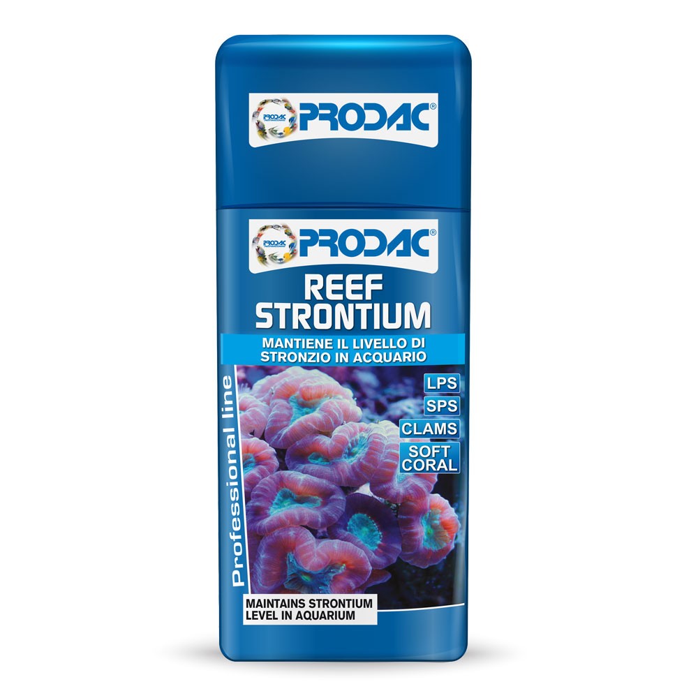 Prodac - Reef Strontium 250ml – Integratore di Stronzio per acquari marini