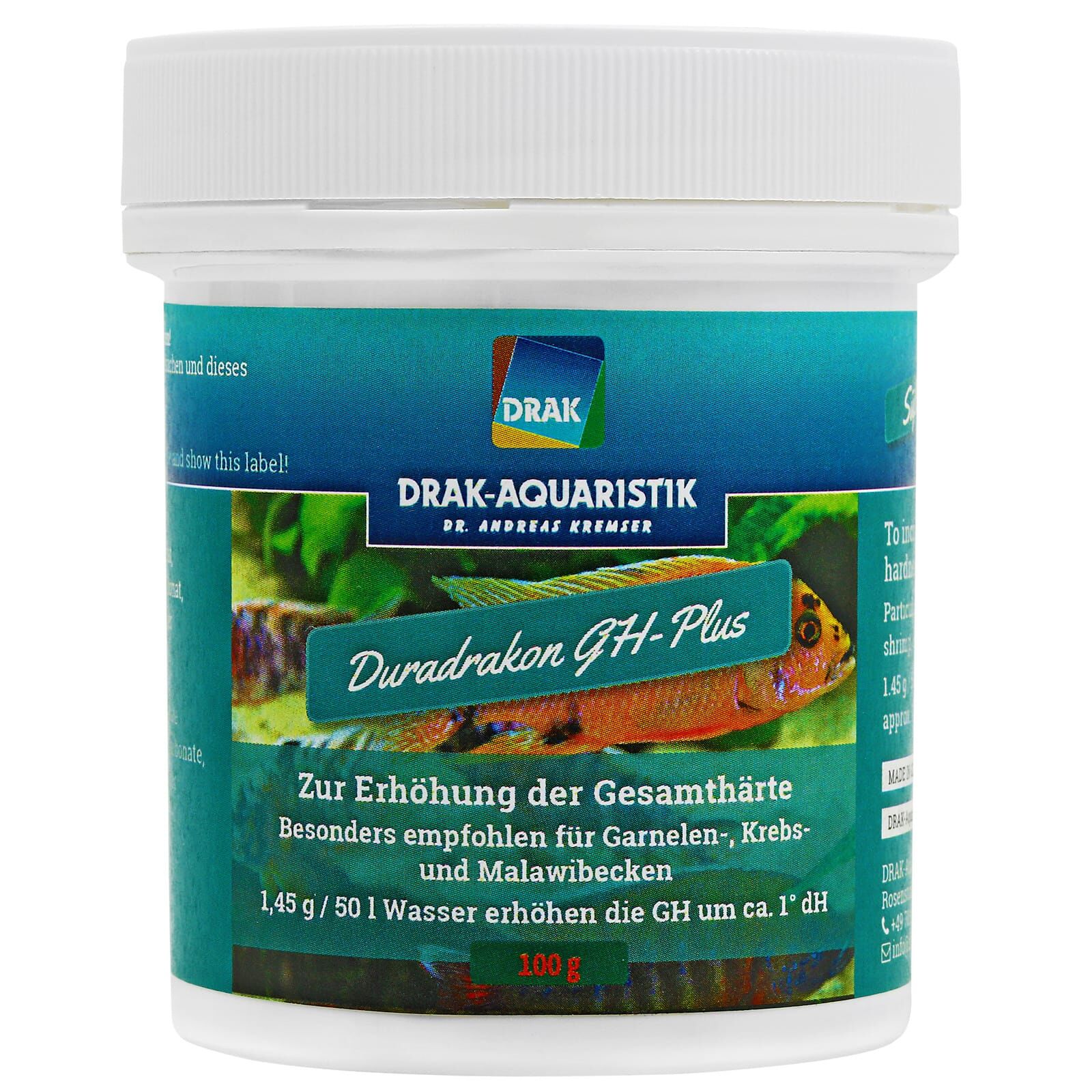 Sali Drak 100gr per aumento Gh e Kh