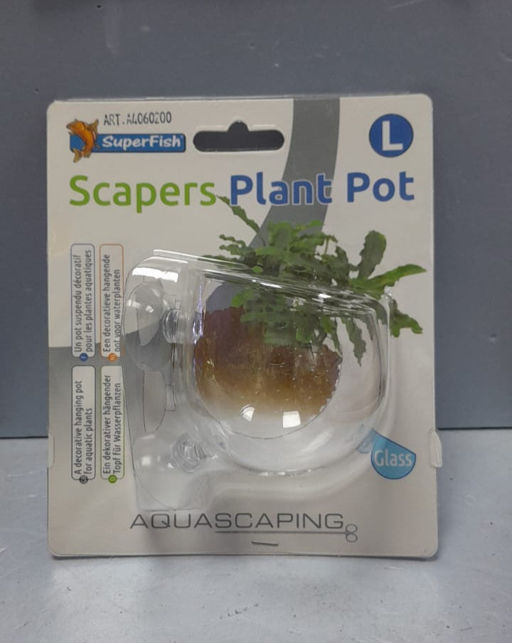 Scapers Plant Pot - Vaso In Vetro Per Piante