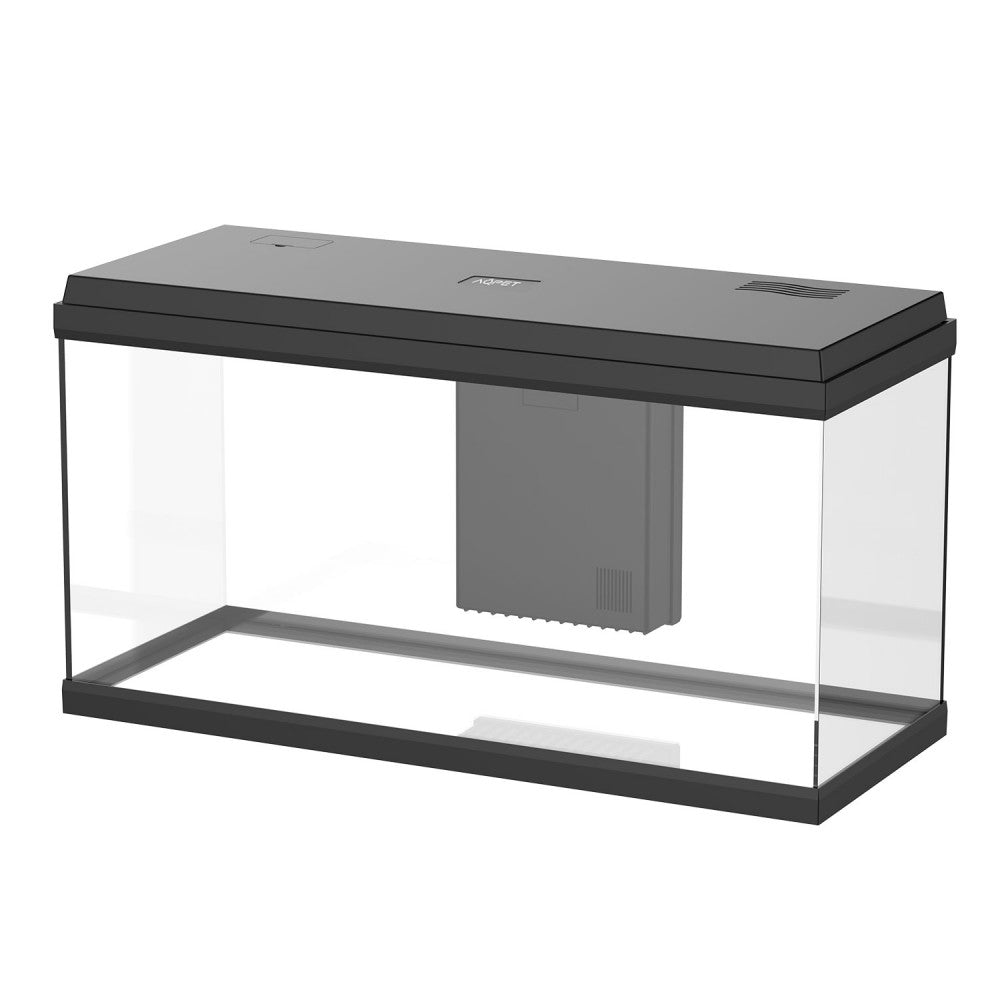 Aqpet - PREVENDITA Simply LED 100 Set Acquario Acqua Dolce Completo Di Doppia Luce LED, Filtro E Riscaldatore 100L