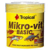 Tropical - Mikrovit Basic per Avannotti 50 ml / 32g - mangime specifico per avannotti