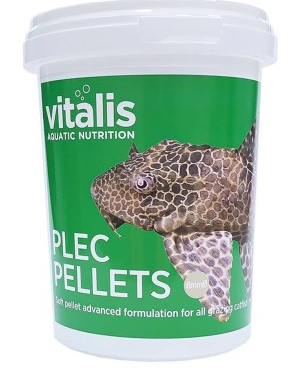 VitaliS - Pleco Pellet M 8mm 160gr - mangime in pellet per Loricaridi